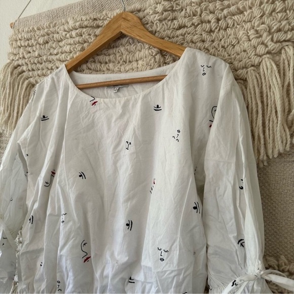 Madewell Faces Tiered Dress - Picture 2 of 7